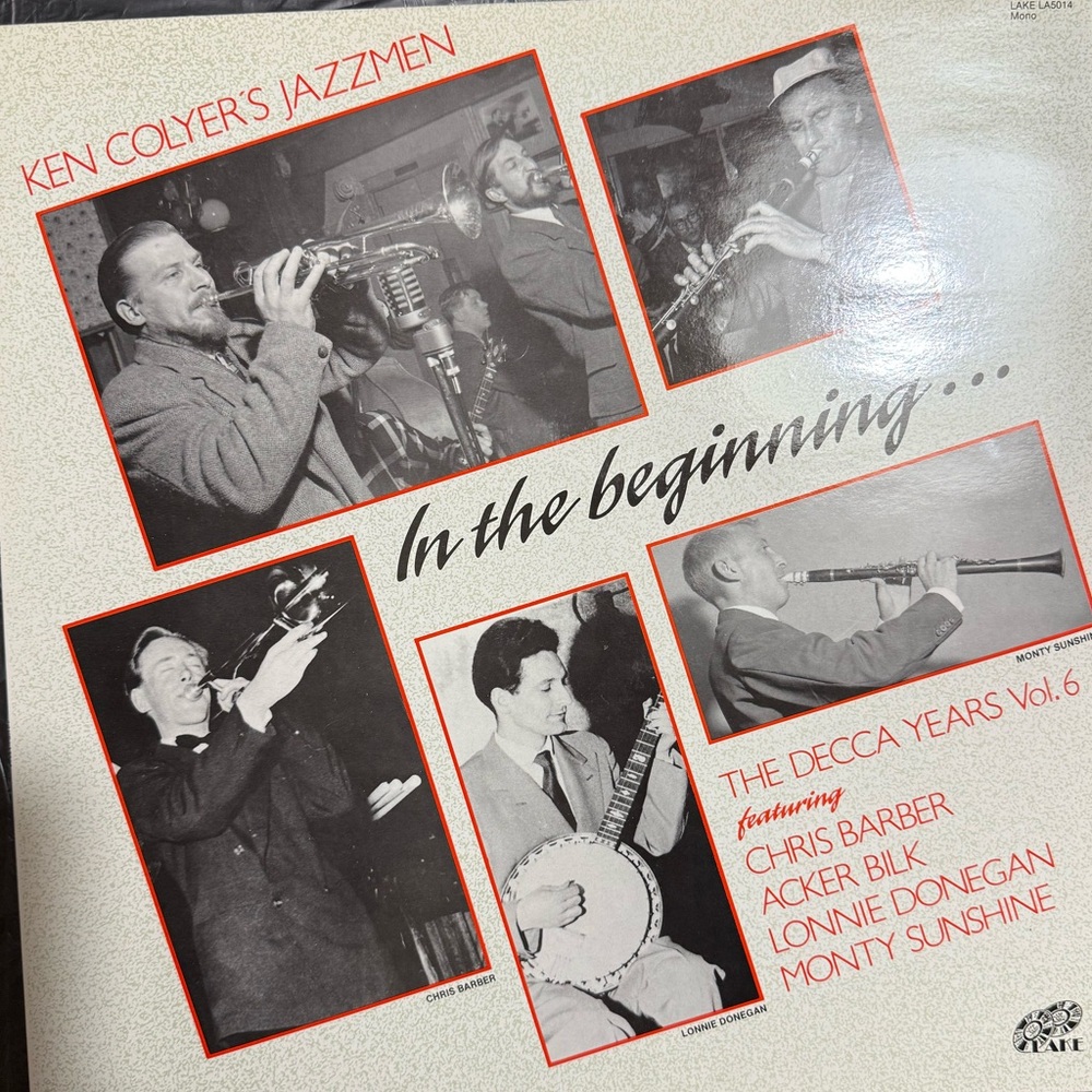 Ken Colyer's Jazzmen Vinyl Record